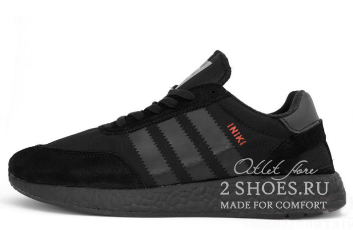 Кроссовки ADIDAS Iniki Runner Triple Black BD7525 черные
