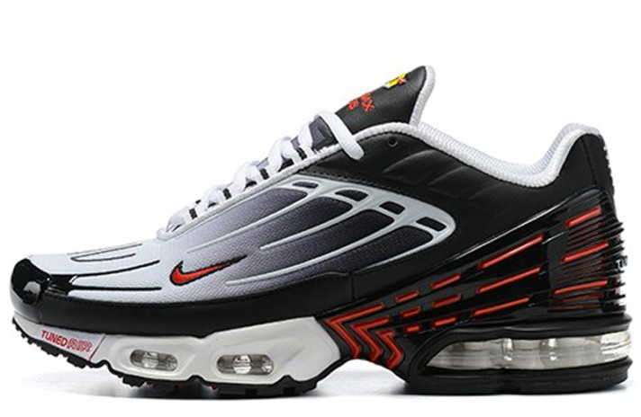 Кроссовки Nike Air Max TN Plus 3 Grey Black Red  черные, серые