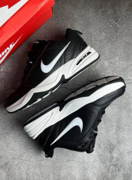 Кроссовки Nike Air Monarch 4 (IV) Black White живое фото 1