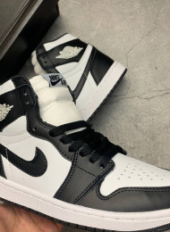 Кроссовки Nike Air Jordan 1 High Twist Black White живое фото 3