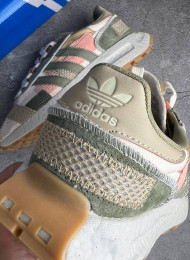 Кроссовки Adidas Retropy E5 Green Brown живое фото 4